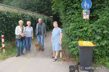 Ärger wegen Radfahrern auf Fußwegen
