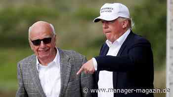 US-Präsident Donald Trump drängt bei Klage gegen Medientycoon Rupert Murdoch aufs Tempo