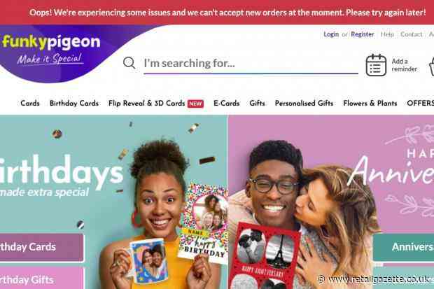 Card Factory snaps up Funky Pigeon from WHSmith