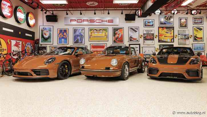 Porsche-verzamelaar kiest al 50 jaar dezelfde kleur