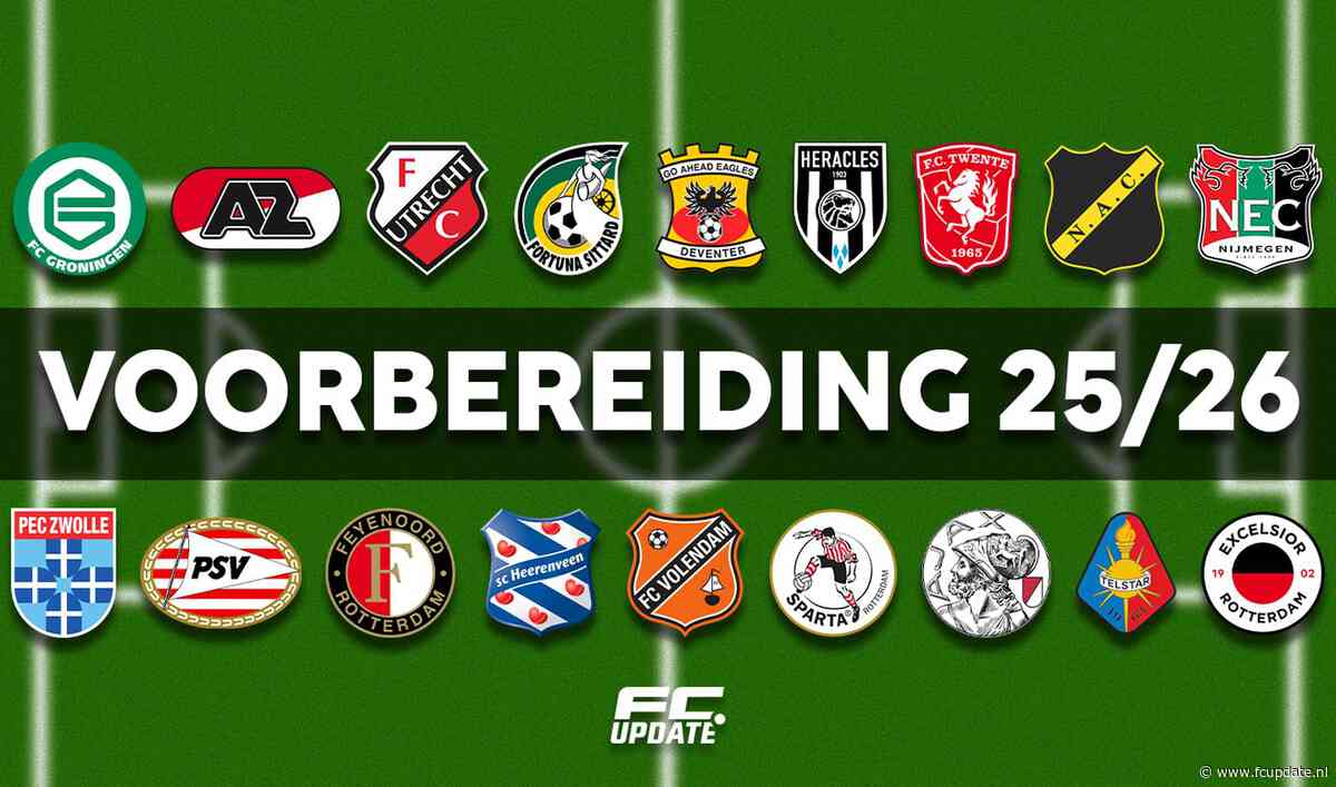 Voorbereiding Eredivisie 2025/26: Monsterscore voor Volendam
