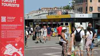 Overtourism : Venedig-Eintritt bringt 5,4 Millionen Euro ein
