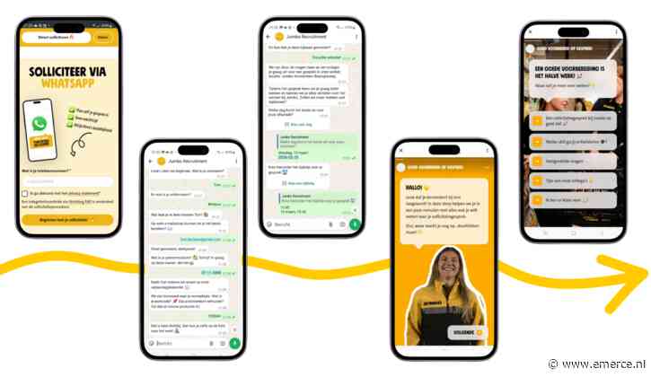 Jumbo lanceert sollicitatiegesprek zonder wachttijd voor bijbanen