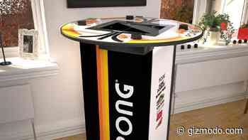 The Only Standing Desk I’ll Ever Consider Using Lets Four People Play Pong at Once