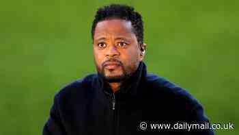 Patrice Evra fumes at Man United's trio of pundits trying to 'kill' Michael Carrick's career: Frenchman brutally calls out Gary Neville, Roy Keane and Paul Scholes over their dugout failures