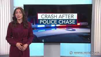 SUV slams into tree, catches fire in Clayton