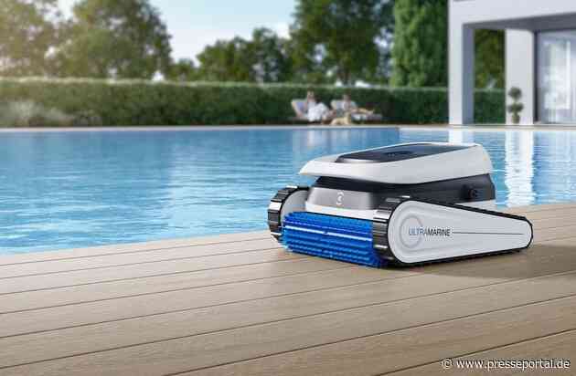 ECOVACS erweitert sein Robotics-Portfolio um Poolreinigung / ULTRAMARINE P1 sorgt für saubere Pools, automatisch und kabellos