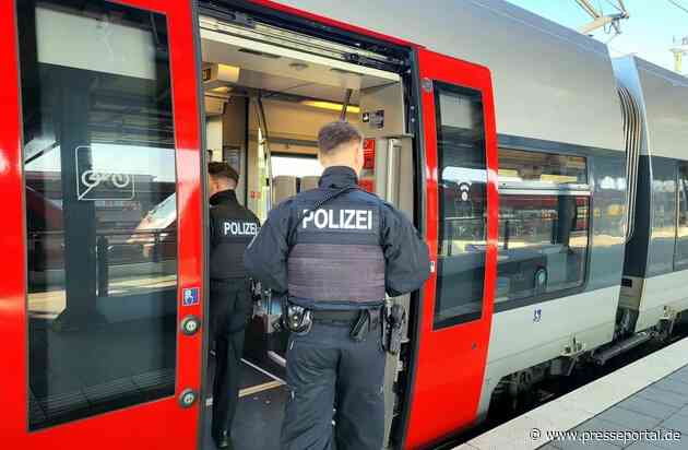BPOLI MD: Gemeinsamer Einsatz von Bundes- und Landespolizei sowie Deutscher Bahn