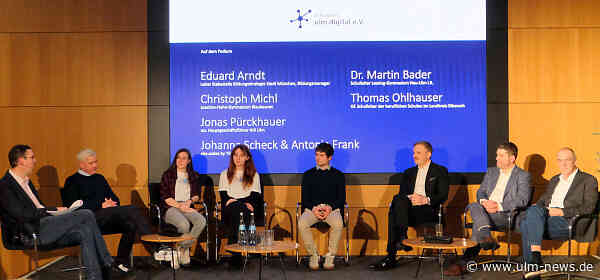 Ulmer Digital-Initiative: "Deutschlands wichtigste Rohstoffe liegen nicht im Boden, sondern in den Köpfen" - eine spannende Veranstaltung