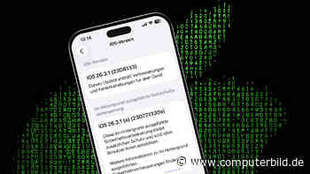 iOS-Notfallupdate: Apple schließt Sicherheitslücke auf iPhones