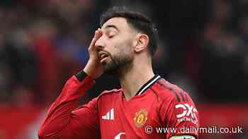 Michael Carrick defends Bruno Fernandes for expressing frustration with team-mates on the pitch by moaning at them and throwing his arms in the air