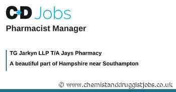 TG Jarkyn LLP T/A Jays Pharmacy: Pharmacist Manager