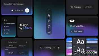 Introducing “vibe design” with Stitch