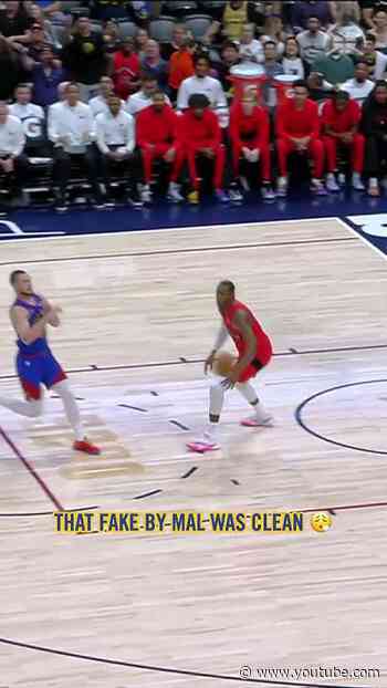 Splashed his 200th three of the season in style