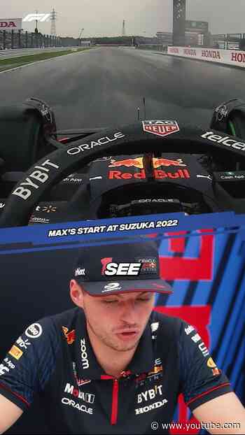 Mastering Suzuka in the wet 😮‍💨 #F1 #RedBullRacing