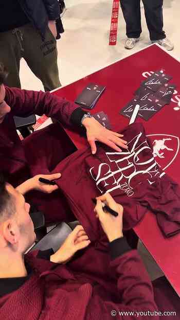 Meet&Greet al Torino FC Store ⚡️🐂 #torinofc