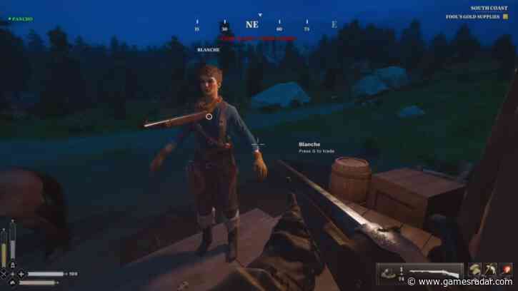 Overwatch creator tries showing off his new Rust-like open-world game but finds fellow dev stuck in a T-pose instead: "Don't show that on stream!"