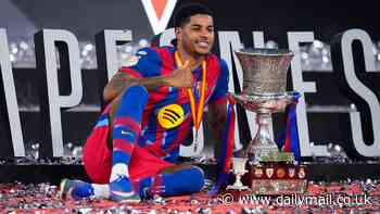 Barcelona 'look to sell former Premier League star in bid to seal Marcus Rashford move' as Man United stand firm on permanent transfer