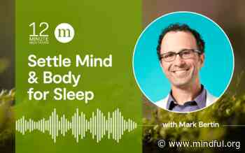 A Meditation to Settle Mind and Body for Sleep
