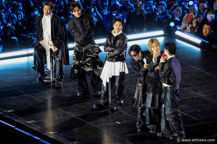 K-Pop Band BTS Performed Two Songs from New Album ‘ARIRANG’ at the Guggenheim on Wednesday Morning