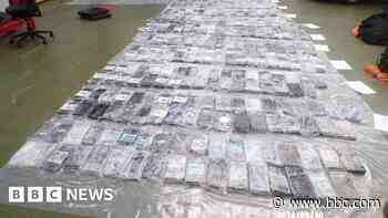 Cocaine haul worth £80m dubbed a 'fantastic seizure'