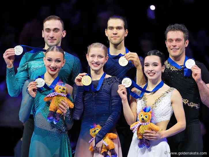 Olympic bronze medalists Hase and Volodin take World title