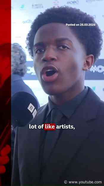 Rapper DC3 says "I can't write without praying" at MOBOs. #Mobos #MoboAwards #BBCNews