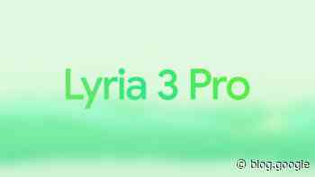 Lyria 3 Pro: Create longer tracks in more Google products