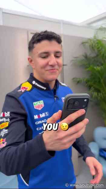 Dream fan? You obviously 😉 #F1 #RedBullRacing