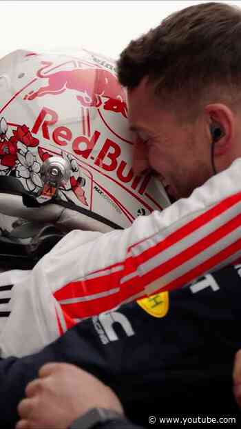 A special one in Japan 🇯🇵❤️ #F1 #RedBullRacing