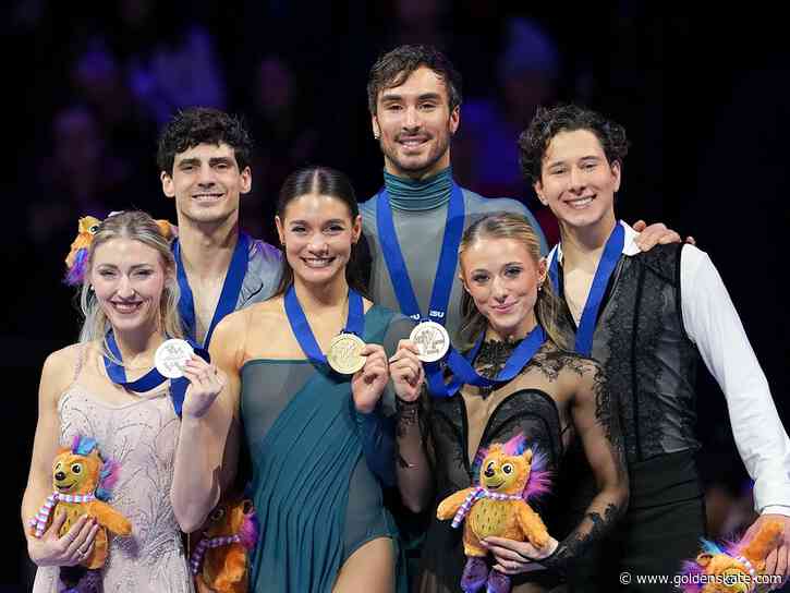 Fournier Beaudry and Cizeron win World Ice Dance title