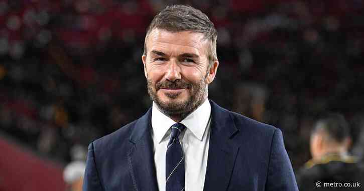 David Beckham reveals surprise over Michael Carrick at Manchester United