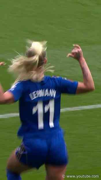Alisha Lehmann’s first goal for LCFC Women 👏 #goals #shorts