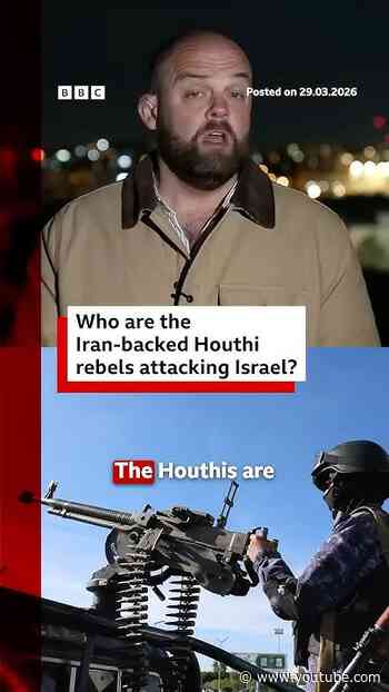 Who are the Iran-backed Houthi rebels attacking Israel? #Yemen #MiddleEast #BBCNews