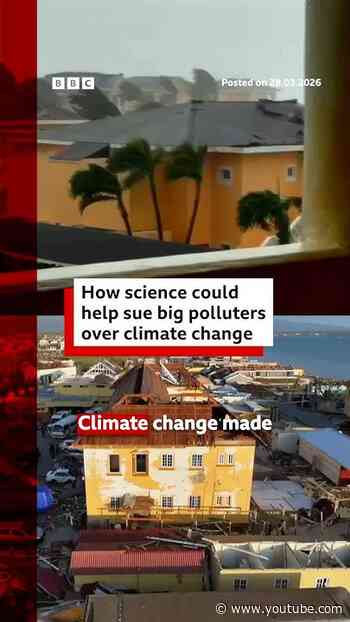 How science could help sue big polluters over climate change. #AttributionScience #BBCNews