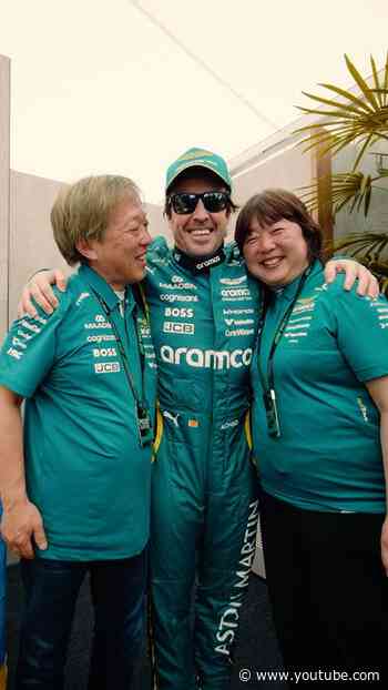 Superfans meet Fernando Alonso and explore the F1 Japanese Grand Prix Paddock #formula1 #f1