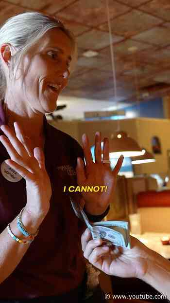 I tipped a waitress her biggest tip EVER