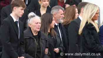 Roy Keane says his mother's death has 'ripped the heart out of our chests' at the funeral of 'the only boss I listened to': Pundit's heartwarming eulogy - as fellow Ireland legend joins the mourners