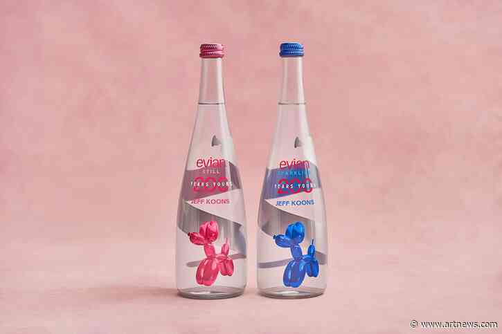 Jeff Koons Designs Two Bottles for Evian’s 200th Anniversary