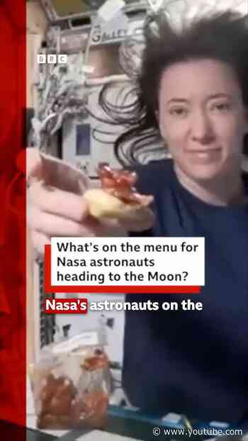 Nasa astronauts picked their own food for Artemis II mission. #BBCNews