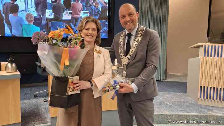 Koninklijke onderscheiding voor vertrekkend raadslid Jolien Elshof