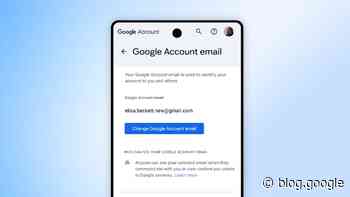 Change your Google Account username in a few simple steps.