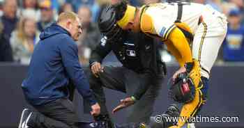 C.B. Bucknor's week gets worse: Umpire leaves game with injury days after ABS and replay reversed his calls