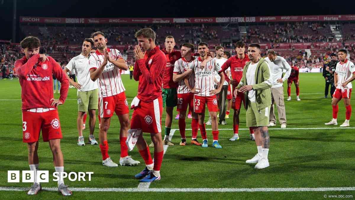 Girona relegated a year after Champions League campaign