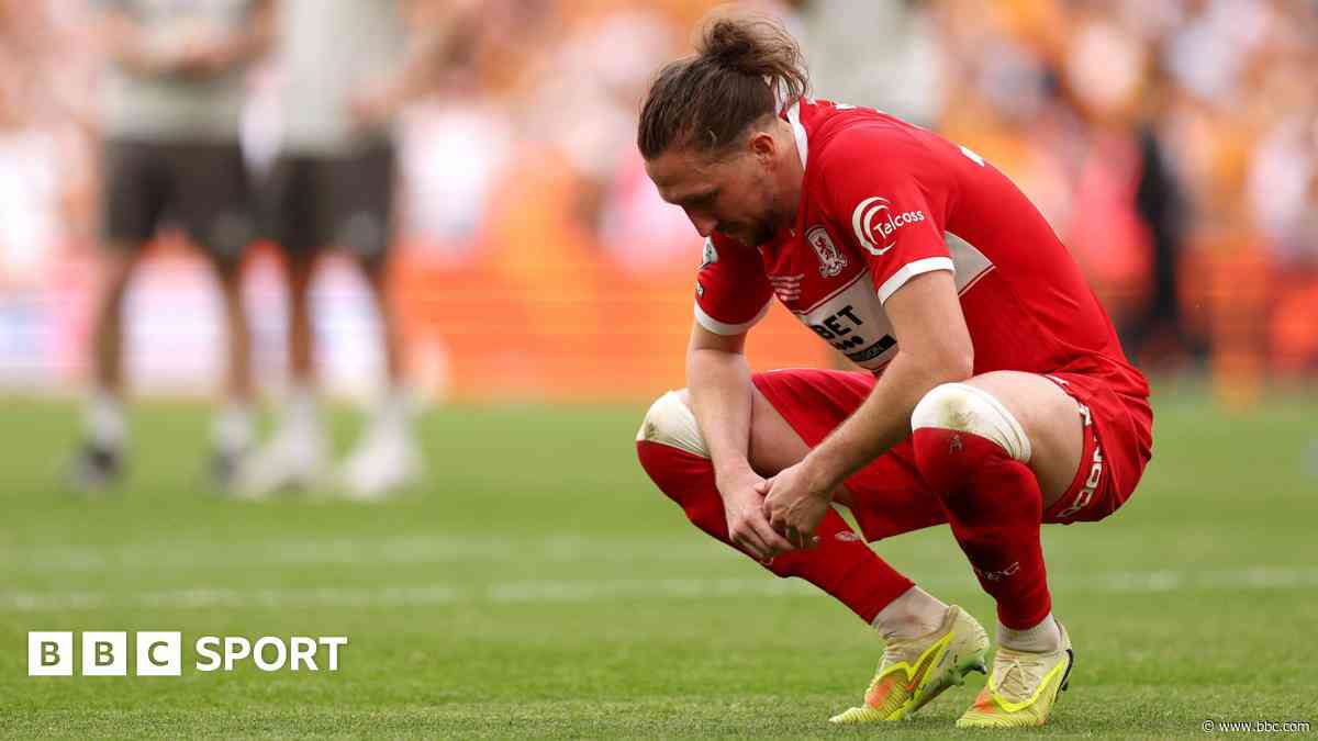 Heartbreak for Boro after missing three chances to go up