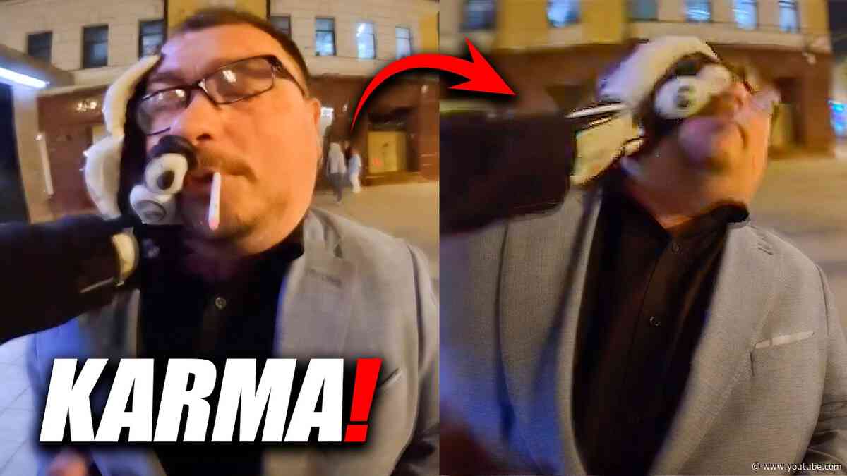 RUDE DRUNK GUY GETS HUMBLED BY BIKER | INSANE MOTORCYCLE MOMENTS & CRASHES #26