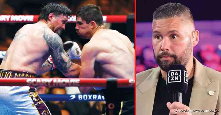 Tony Bellew makes feelings clear on controversial Verhoeven stoppage against Usyk in 11th round