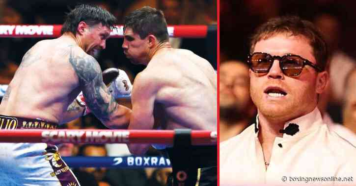 Canelo Alvarez makes feelings clear on controversial Verhoeven stoppage against Usyk in 11th round