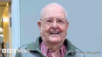 Surprise party marks RAF veteran's 105th birthday