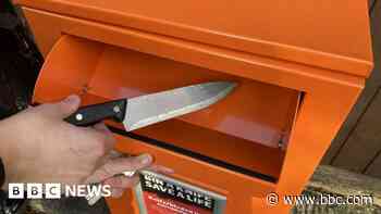 Community encouraged to use new knife amnesty bin